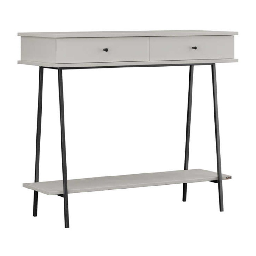 Κονσόλα Elite χρώμα λευκό του πάγου 100x40x88εκ.