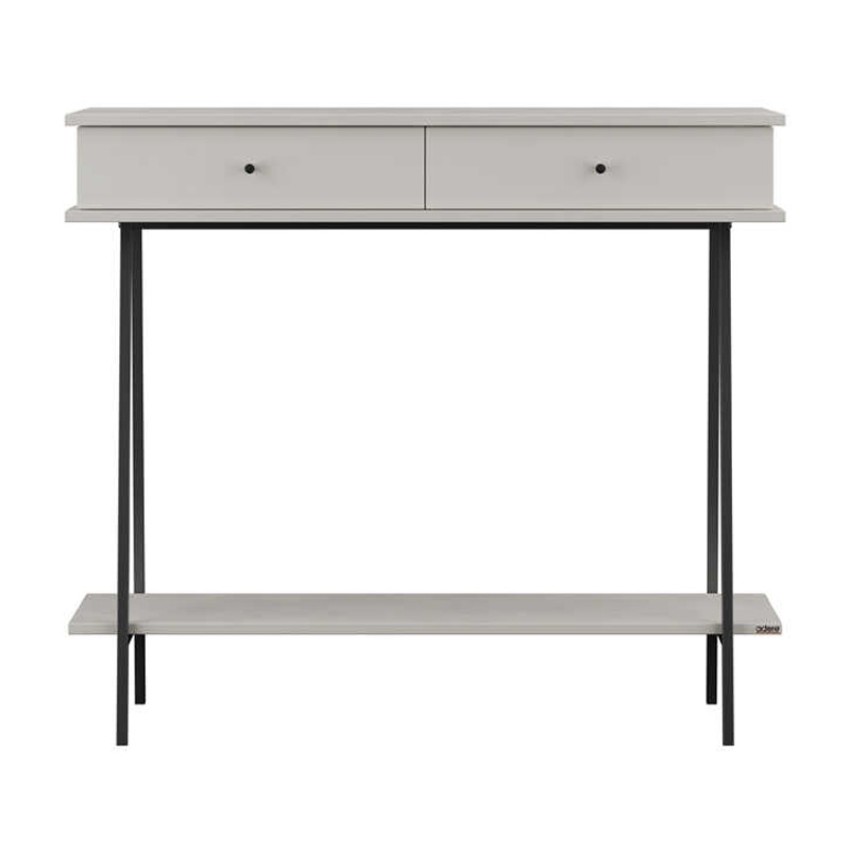 Κονσόλα Elite χρώμα λευκό του πάγου 100x40x88εκ.