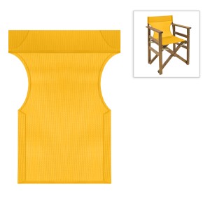 Διάτρητο πανί επαγγελματικό για πολυθρόνα σκηνοθέτη χρώματος κροκί Megapap