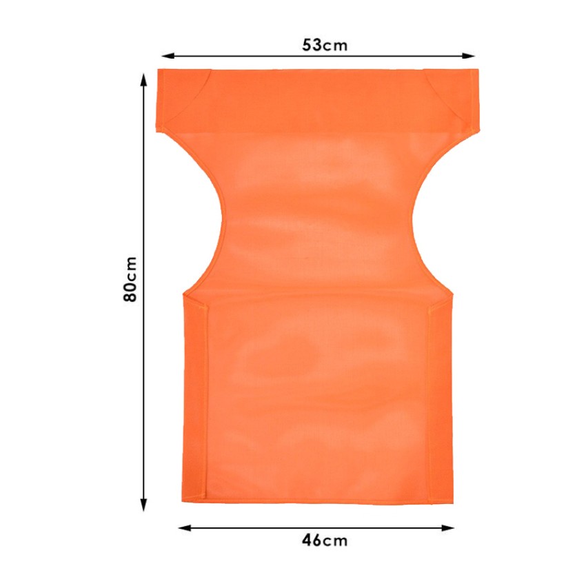 Διάτρητο πανί επαγγελματικό για πολυθρόνα σκηνοθέτη χρώματος πορτοκαλί Megapap Διάτρητο πανί επαγγελματικό για πολυθρόνα σκηνοθέτη χρώματος πορτοκαλί Megapap