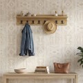Κρεμάστρα τοίχου Vettini χρώμα sapphire oak 100x12x20εκ.