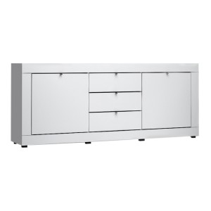 Μπουφές μελαμίνης Ocean χρώμα λευκό 210x45x86εκ.