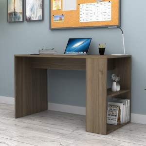 Γραφείο εργασίας Mikro χρώμα καρυδί 120x60x75εκ.