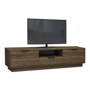 Έπιπλο τηλεόρασης Mensa χρώμα καρυδί 180x35x43cm.