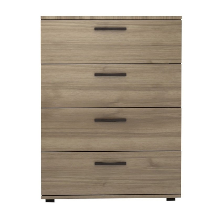 Συρταριέρα Velika χρώμα καρυδί 73x44x96εκ.