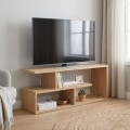 Έπιπλο τηλεόρασης Forever χρώμα φυσικό οξιάς 100x30x40cm.