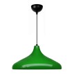 Φωτιστικό οροφής Lela E27 μεταλλικό μονόφωτο χρώμα πράσινο Ø31x100εκ.