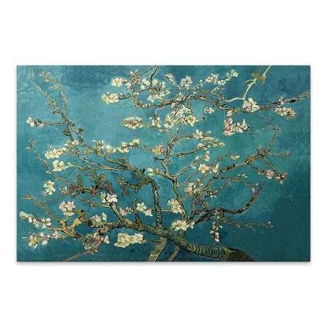 Πίνακας σε καμβά "Blooming Flowers" ψηφιακής εκτύπωσης 100x70x3εκ.