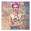 Πίνακας σε καμβά "Frida Punk" ψηφιακής εκτύπωσης 60x60x3εκ.