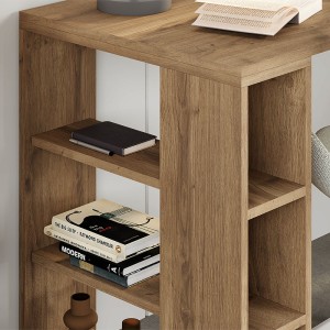 Γραφείο εργασίας Colmar χρώμα ανοιχτό καρυδί 140x60x75εκ Γραφείο εργασίας Colmar χρώμα ανοιχτό καρυδί 140x60x75εκ