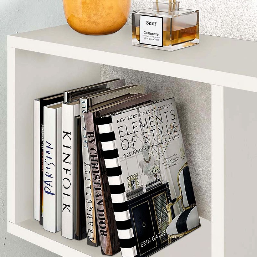 Βοηθητικό τραπεζάκι Homemania από μελαμίνη χρώμα λευκό 60x20x60εκ.