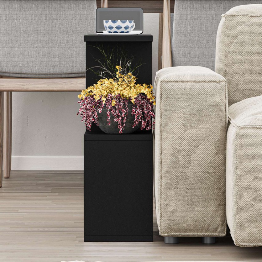 Βοηθητικό τραπεζάκι Homemania χρώμα μαύρο 60x20x60εκ.