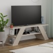 Έπιπλο τηλεόρασης Farfalla χρώμα sandstone 120x33,5x40εκ.