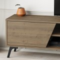 Έπιπλο τηλεόρασης Fiona χρώμα ανοιχτό καρυδί 180x35,6x48εκ.