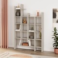 Βιβλιοθήκη Manco χρώμα sandstone 122x25,5x188εκ.