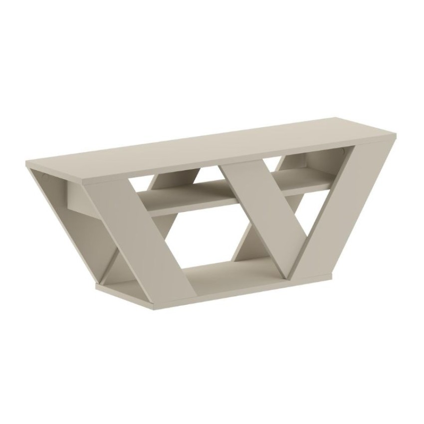 Έπιπλο τηλεόρασης Pipralla χρώμα sandstone 110x30x40εκ.