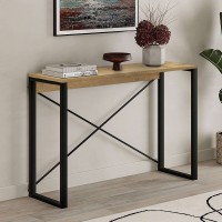 Κονσόλα Archie χρώμα sapphire oak 110x35x75εκ.