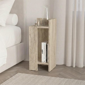 Κομοδίνο Elos δεξί χρώμα travertine 25x27x60εκ.
