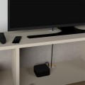 Έπιπλο τηλεόρασης επιτοίχιο Francy χρώμα sandstone 180x30x30εκ.