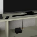 Έπιπλο τηλεόρασης επιτοίχιο Francy χρώμα ash green 180x30x30εκ.