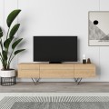 Έπιπλο τηλεόρασης Jacomen χρώμα sapphire oak 160x35x43εκ.