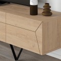 Έπιπλο τηλεόρασης Jacomen χρώμα sapphire oak 160x35x43εκ.