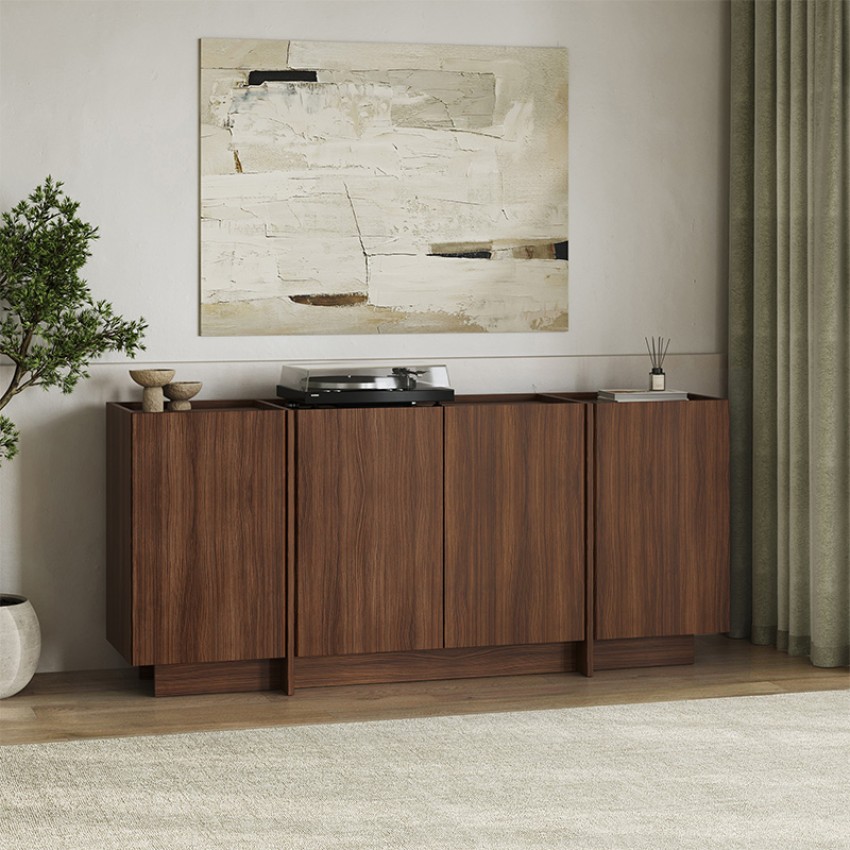 Μπουφές Dorma Καρυδί Milano 180x45x80,2 εκ.