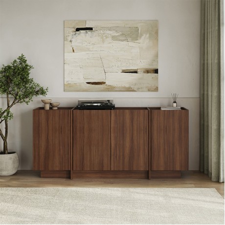 Μπουφές Dorma Καρυδί Milano 180x45x80,2 εκ.