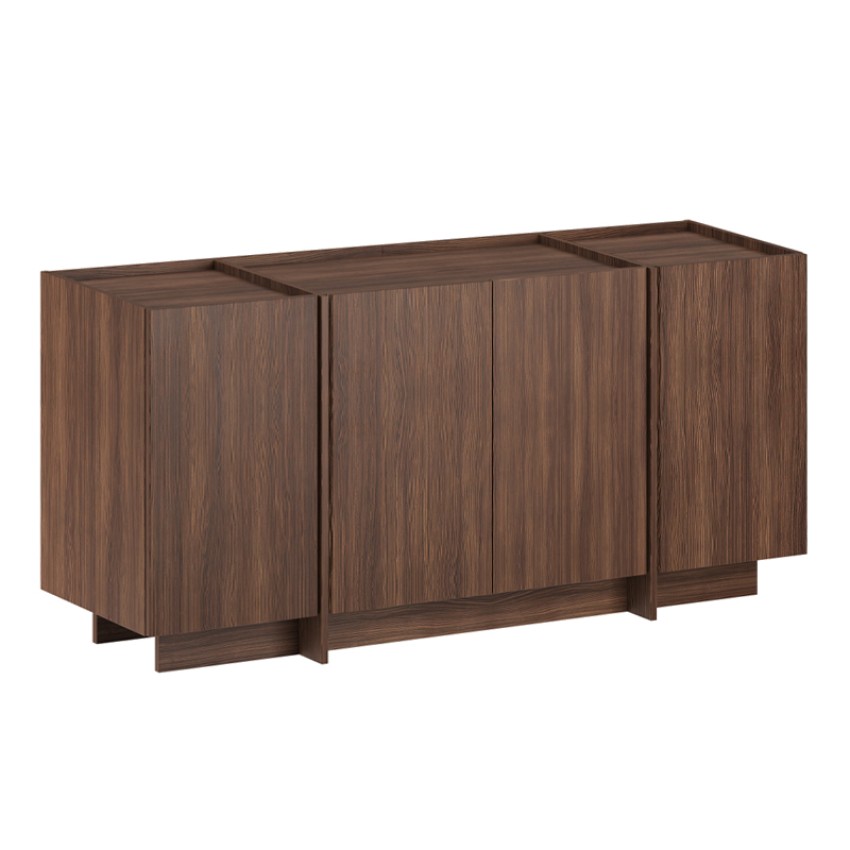 Μπουφές Dorma Καρυδί Milano 180x45x80,2 εκ.