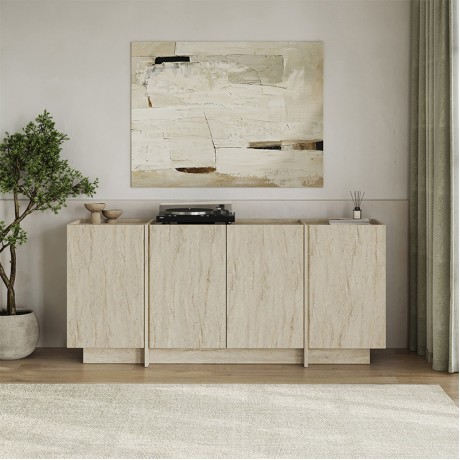 Μπουφές Dorma Travertine 180x45x80,2 εκ.