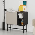 Compact Μπουφές με Μεταλλικά Πόδια και Modern Design