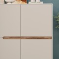 Μπουφές Arch Ψηλός Sandstone - Καρυδί Ud 98x40x120,5 εκ.
