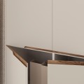 Μπουφές Arch Ψηλός Sandstone - Καρυδί Ud 98x40x120,5 εκ.