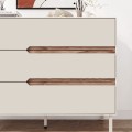 Μπουφές Arch sandstone και καρυδί 150x40x78,4 εκ. με μεταλλικά πόδια