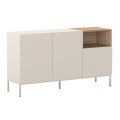 Μπουφές Cailin Sandstone - Sepet Oak 140x41,8x80 εκ.