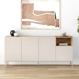 Μπουφές Cailin Sandstone - Sepet Oak 180x41,8x80 εκ.