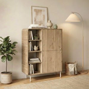 Μπουφές Colia Ψηλός Sepet Oak 85x44x120,4 εκ.
