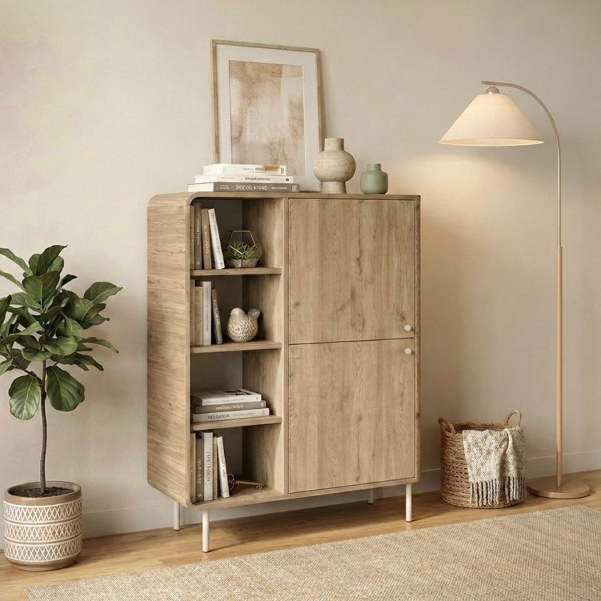 Μπουφές Colia Ψηλός Sepet Oak 85x44x120,4 εκ.