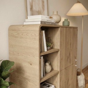 Μπουφές Colia Ψηλός Sepet Oak 85x44x120,4 εκ.