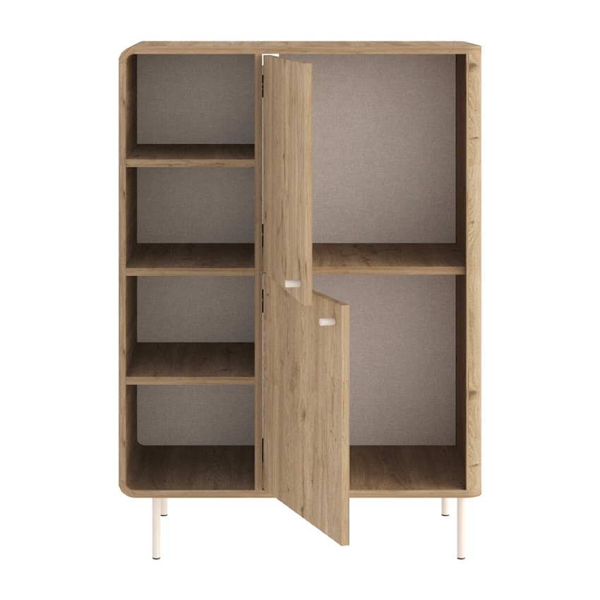 Μπουφές Colia Ψηλός Sepet Oak 85x44x120,4 εκ.
