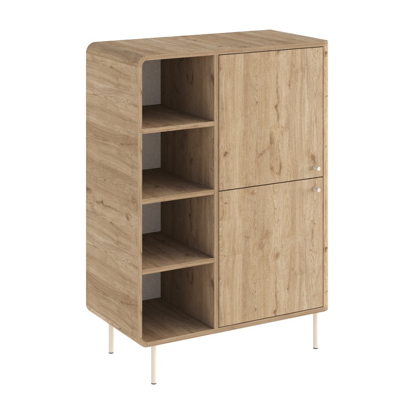 Μπουφές Colia Ψηλός Sepet Oak 85x44x120,4 εκ.