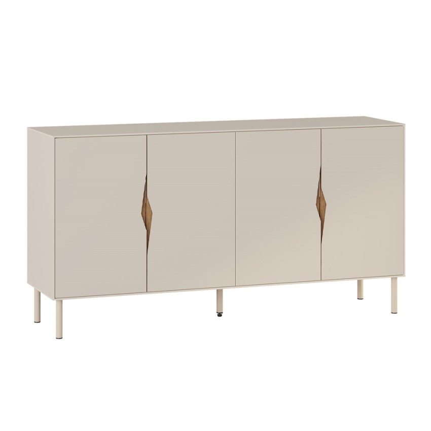 Μπουφές Marquise χρώμα sandstone 150x40x78,5εκ.