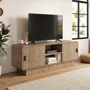 Έπιπλο τηλεόρασης Rovel χρώμα sepet oak 140,3x39x50εκ.