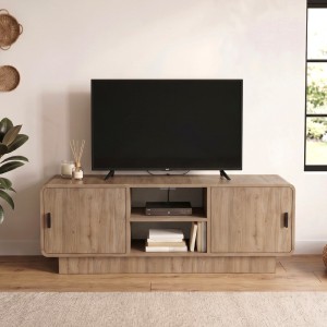 Έπιπλο τηλεόρασης Rovel χρώμα sepet oak 140,3x39x50εκ.