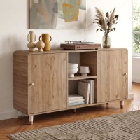 Μπουφές Doro Sepet Oak Curved 150,2x39x81 εκ.