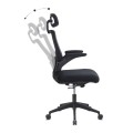 Καρέκλα Γραφείου Διευθυντική Belora Mesh Μαύρη 63,5x62x117-127εκ. 
