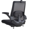 Καρέκλα Γραφείου Διευθυντική Belora Mesh Μαύρη 63,5x62x117-127εκ. 