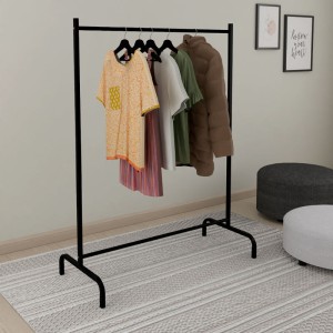 Επιδαπέδια κρεμάστρα Silman μεταλλική χρώμα μαύρο 104x48x137εκ. Επιδαπέδια κρεμάστρα Silman μεταλλική χρώμα μαύρο 104x48x137εκ.