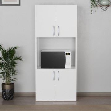 Ντουλάπα κουζίνας Armado χρώμα λευκό 60x32x140εκ.