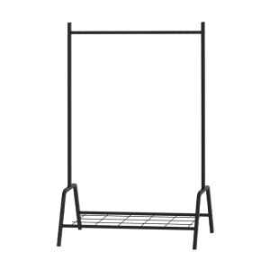 Επιδαπέδια κρεμάστρα Selman μεταλλική χρώμα μαύρο 87,6x36x136εκ. Επιδαπέδια κρεμάστρα Selman μεταλλική χρώμα μαύρο 87,6x36x136εκ.